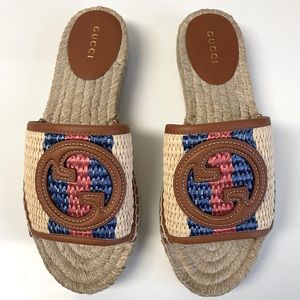 GUCCI Interlocking GG Espadrilles.